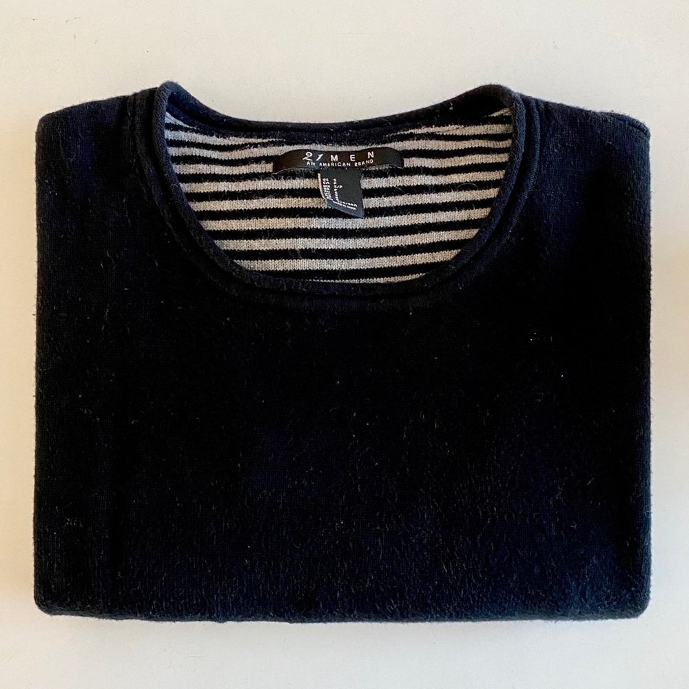 Black Crew Neck Sweater